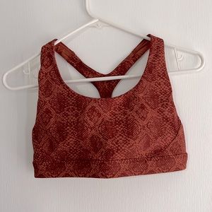 COPY - Athleta Ultimate Snake Bra in M